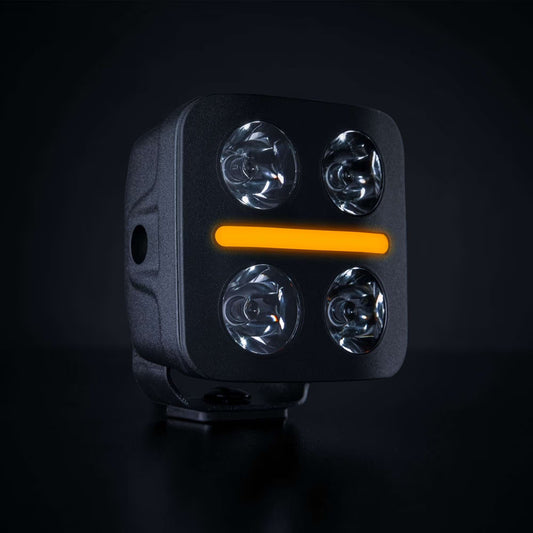 Projecteur LED 3 pouces avec feu de position blanc ou orange