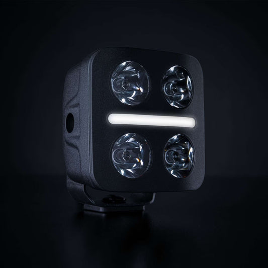 Projecteur LED 3 pouces avec feu de position blanc ou orange