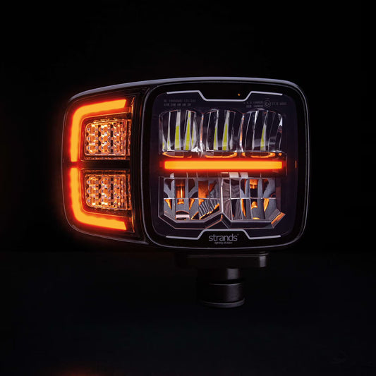 Siberia HI-LO Feu LED Chasse-Neige avec Lentille Chauffante