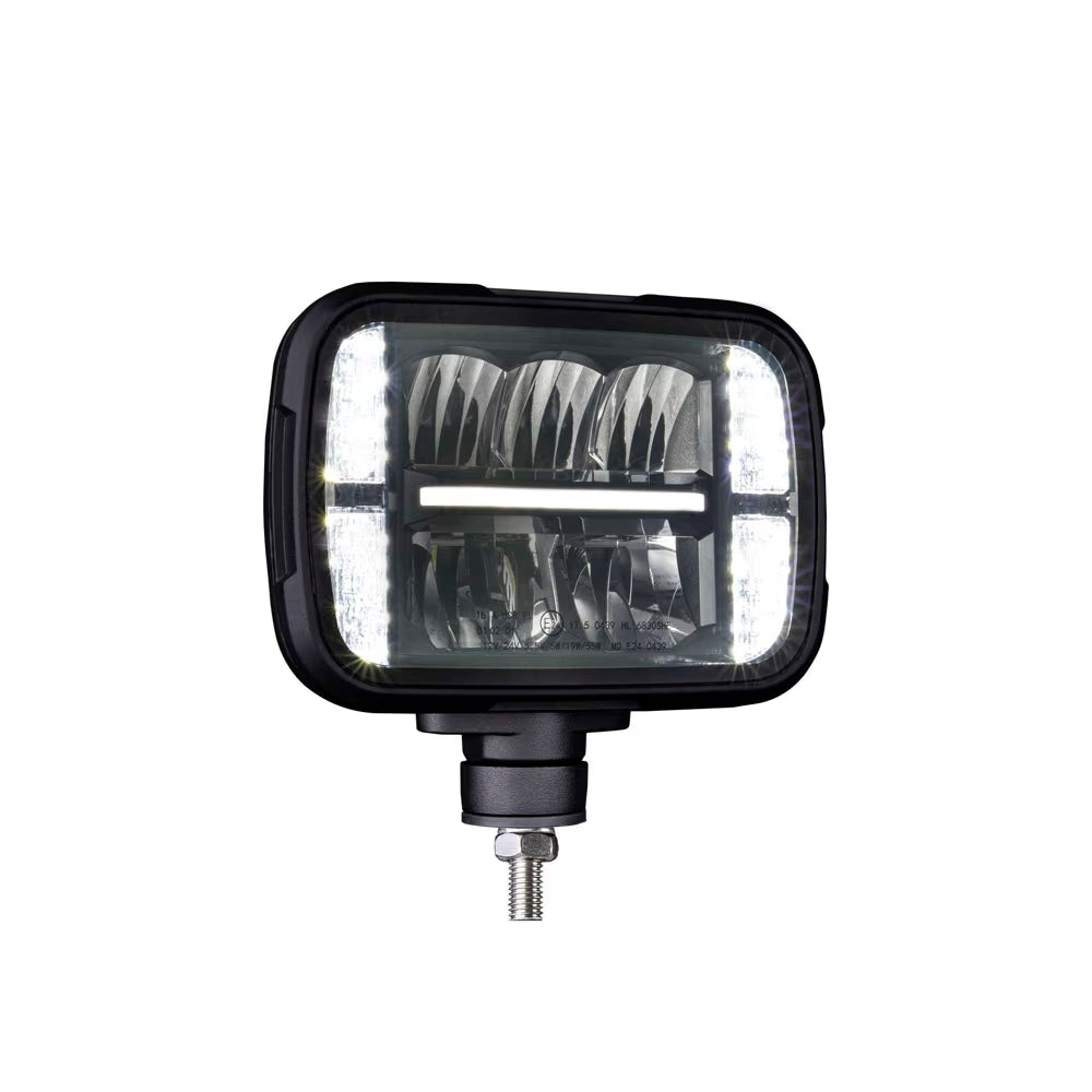 Alaska Projecteur LED Chasse-Neige 7” avec Lentille Chauffante