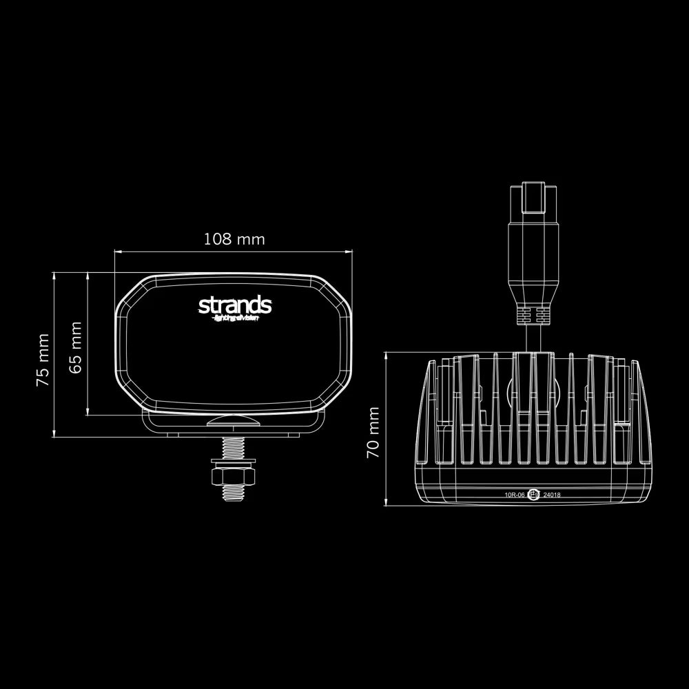 Projecteur LED 4" FOR9T Light Pod