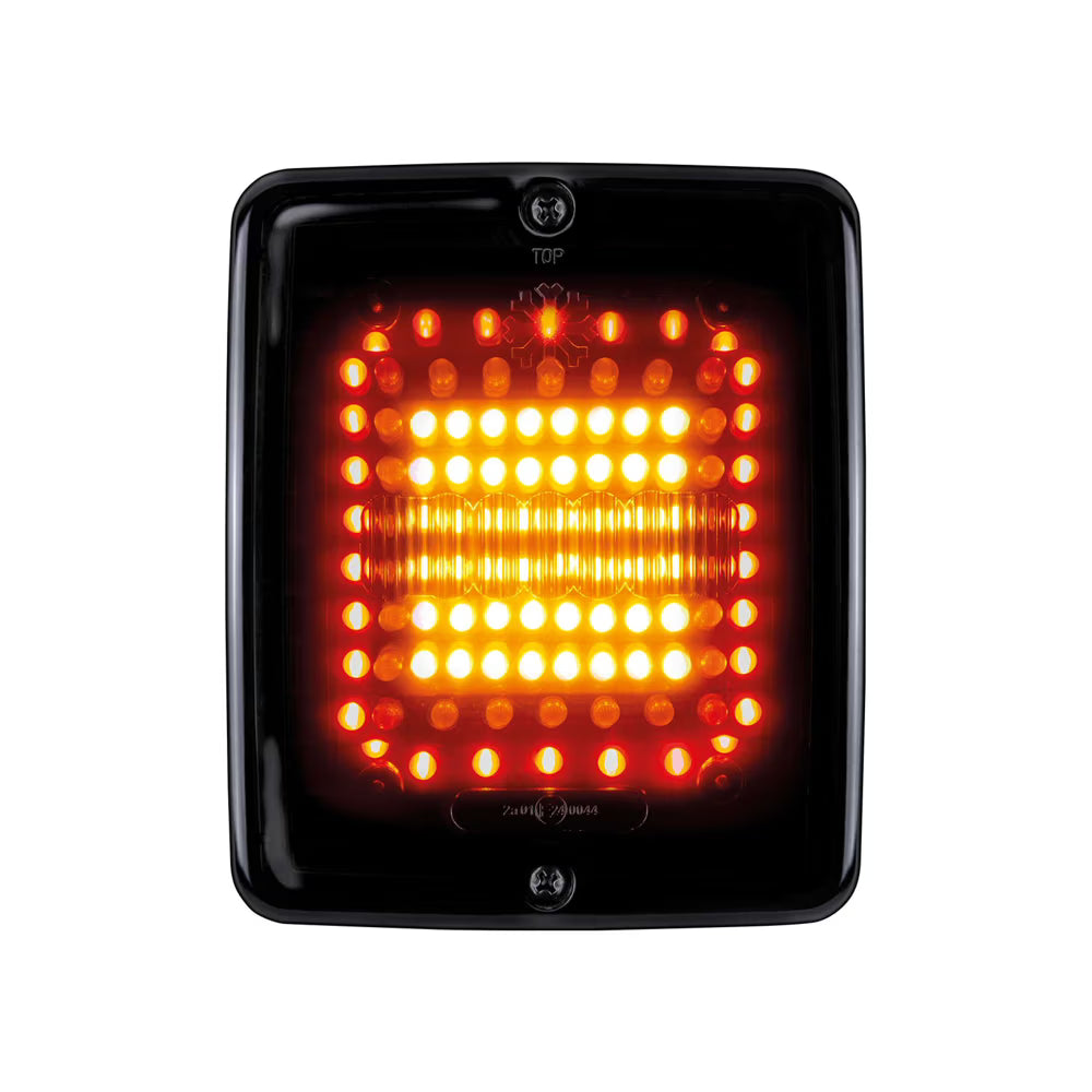 Feu LED Carré Dark Knight IZE – Éclairage LED Haute Puissance Homologué E