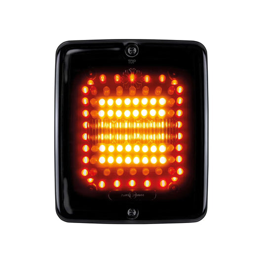 Feu LED Carré Dark Knight IZE – Éclairage LED Haute Puissance Homologué E