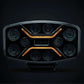Dark Knight Insane Projecteur LED Ovale – Feu Longue Portée avec Position Blanc/Ambre & Warning