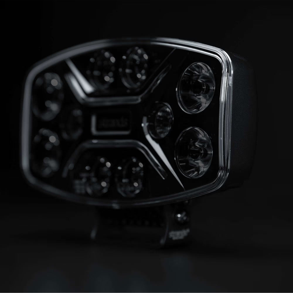 Dark Knight Insane Projecteur LED Ovale – Feu Longue Portée avec Position Blanc/Ambre & Warning