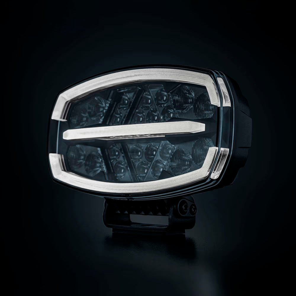 Firefly One Projecteur LED Ovale – 10500 Lumens, Position Blanc/Ambre & Warning Homologué R65