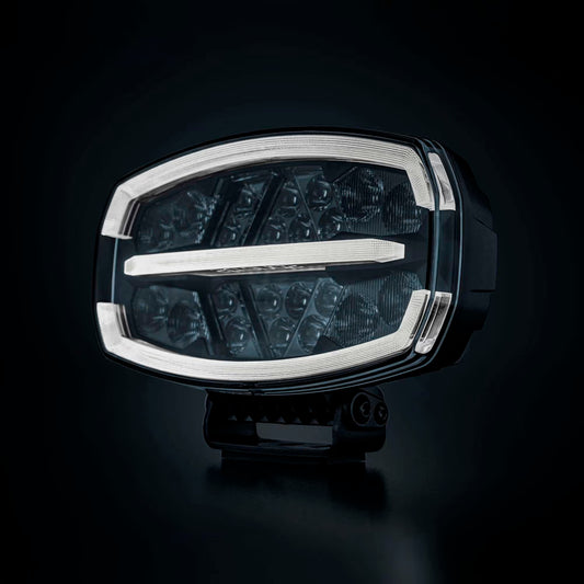 Firefly One Projecteur LED Ovale – 10500 Lumens, Position Blanc/Ambre & Warning Homologué R65