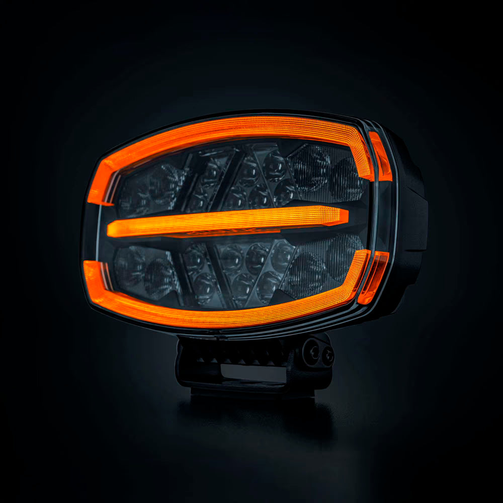 Firefly One Projecteur LED Ovale – 10500 Lumens, Position Blanc/Ambre & Warning Homologué R65