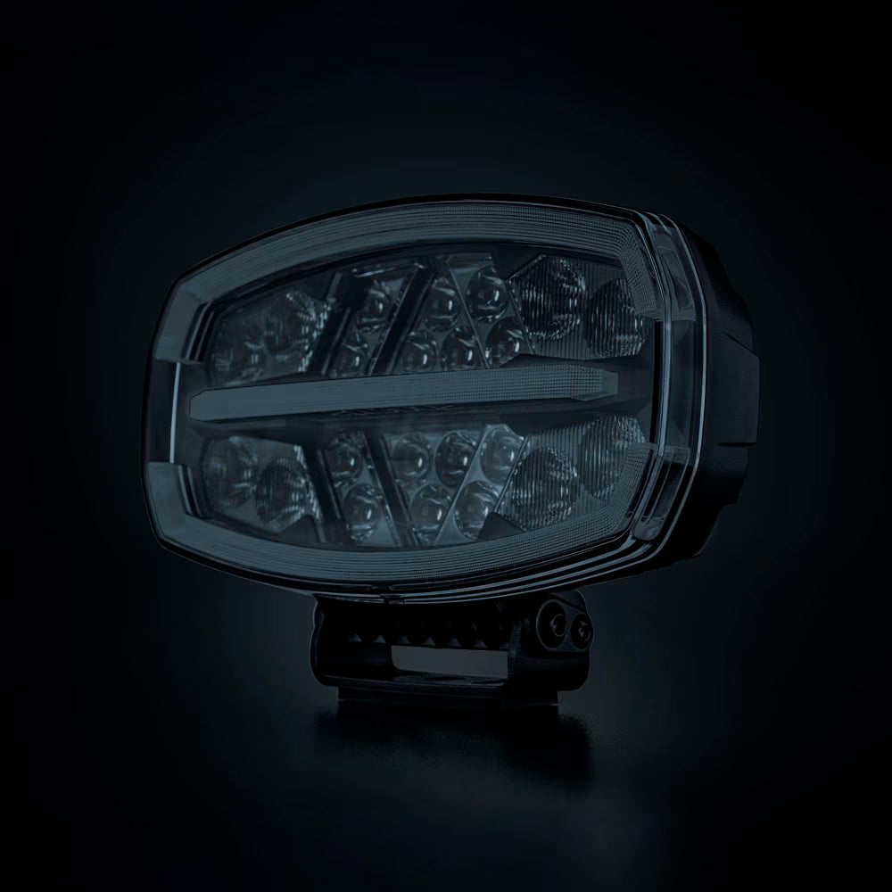 Firefly One Projecteur LED Ovale – 10500 Lumens, Position Blanc/Ambre & Warning Homologué R65