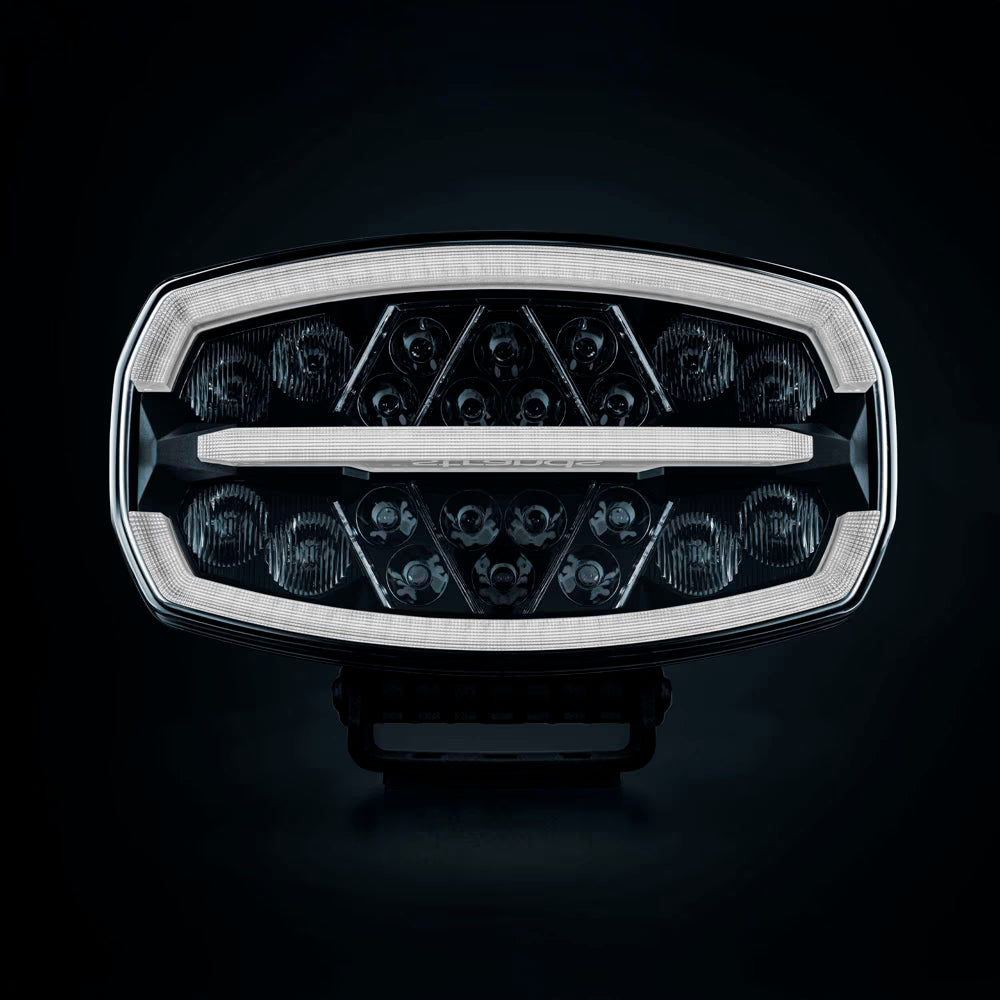 Firefly One Projecteur LED Ovale – 10500 Lumens, Position Blanc/Ambre & Warning Homologué R65