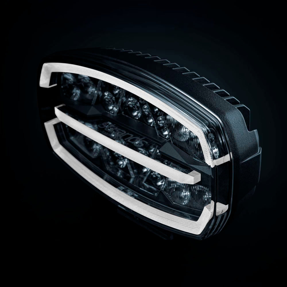 Firefly One Projecteur LED Ovale – 10500 Lumens, Position Blanc/Ambre & Warning Homologué R65