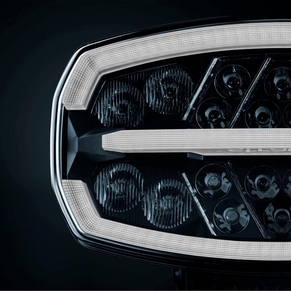 Firefly One Projecteur LED Ovale – 10500 Lumens, Position Blanc/Ambre & Warning Homologué R65