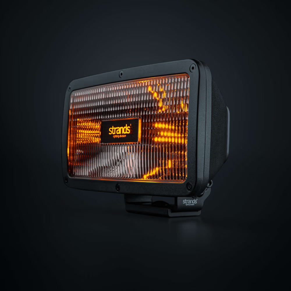 IZE LED OG Rex Projecteur LED – 9400 Lumens, Portée 410 m, Position Blanc Chaud/Ambre IP69K
