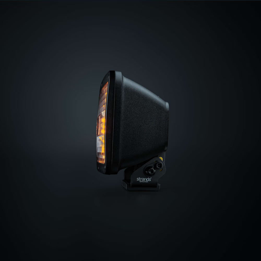 IZE LED OG Rex Projecteur LED – 9400 Lumens, Portée 410 m, Position Blanc Chaud/Ambre IP69K
